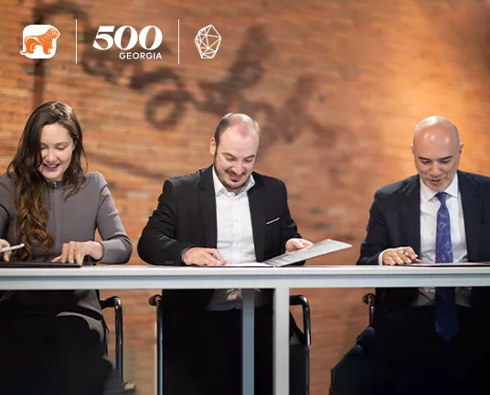 საქართველოს ბანკს, GITA-სა და 500 Global-ს შორის 4 წლიანი პარტნიორობა გაფორმდა