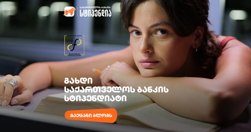 როგორ უნდა მოიპოვო საქართველოს ბანკის სტიპენდია თავისუფალ უნივერსიტეტში — ინტერვიუ გიგა ბედინეიშვილთან
