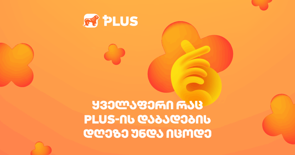 ყველაფერი, რაც PLUS დაბადების დღისთვის უნდა იცოდე
